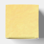 Custom Gold Foil farbige Monogram Fevor Box Geschenkschachtel (Oben)