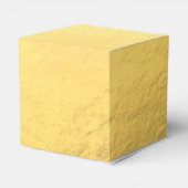 Custom Gold Foil farbige Monogram Fevor Box Geschenkschachtel (Rückseite)