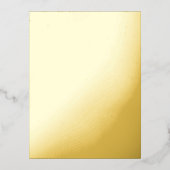 Custom Gold Foil Luxe Foil Einladung Postkarte (Vorderseite)