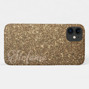 Custom Gold Glitzer Case-Mate iPhone Hülle