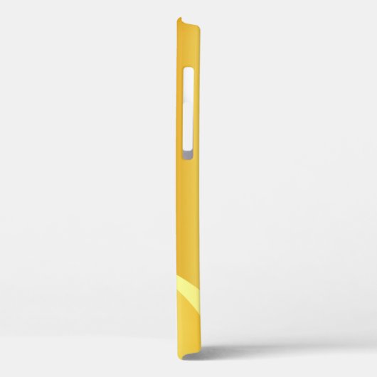 Custom Gold Look Elegante Moderne Monogram Case-Mate iPhone Hülle (Rückseite / Links)