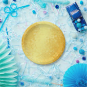 Custom Gold Look Hörer Leere romantische Vorlage Pappteller (Party)