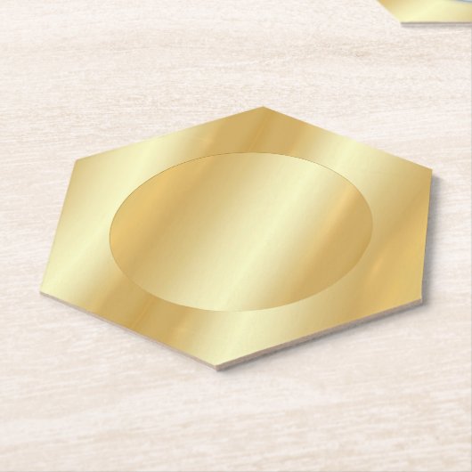 Custom Gold Look Trendy Stylish Blank Template Untersetzer (angewinkelt)