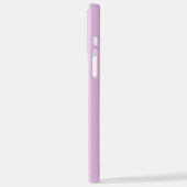 Custom Gold Mandala Art Muster auf rosa Lila iPhone Hülle (Linke Seite)