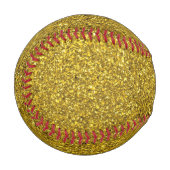 Custom Golden Baseball (Vorderseite Links)