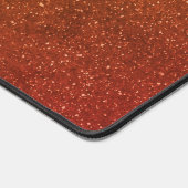 Custom Golden Ember Desk Mat - Warm & Bold Schreibtischunterlage (Ecke)