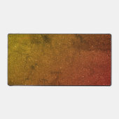 Custom Golden Ember Desk Mat - Warm & Bold Schreibtischunterlage (Vorderseite)