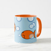 Custom Goldfish Tasse (VorderseiteRechts)