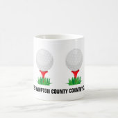 Custom Golf Ball Coffee Tasse (Mittel)
