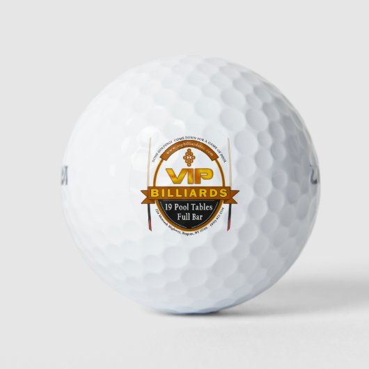 Custom Golf Balls Golfball (Vorderseite)