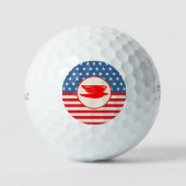 Custom Golf Balls Golfball (Vorderseite)