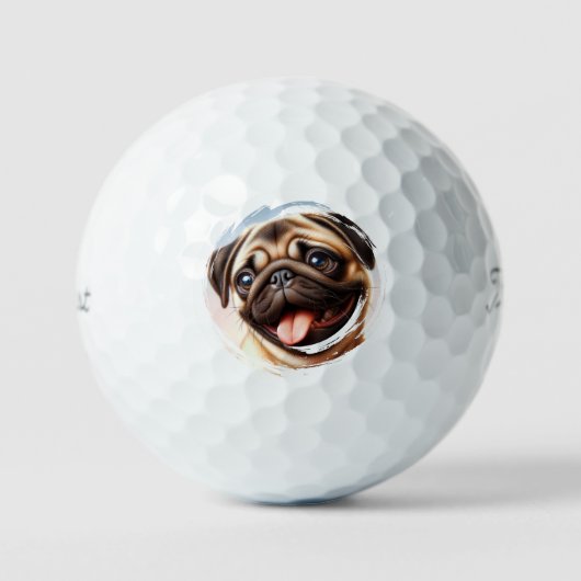 Custom Golf Balls Golfball (Vorderseite)