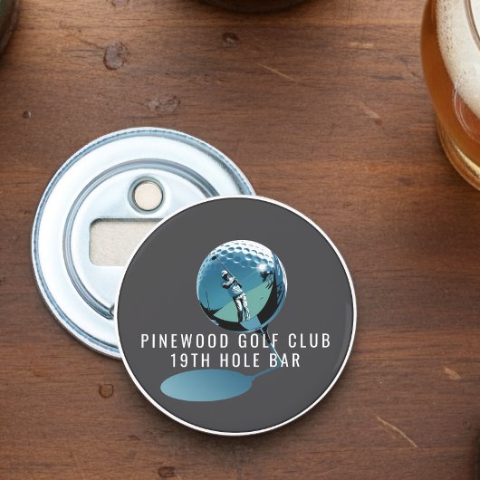 Custom Golf Bottle Opener, Personalized 19th Hole  Flaschenöffner