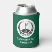 Custom Golf Club Can Cooler mit Award Flag Icon - Dosenkühler (Kanne Vorderseite)