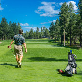 Custom Golf Club Foto Wall Clock Große Wanduhr