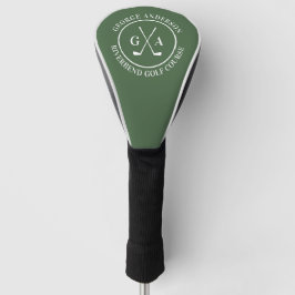 Custom Golf Club Headcover Personalized Monogram