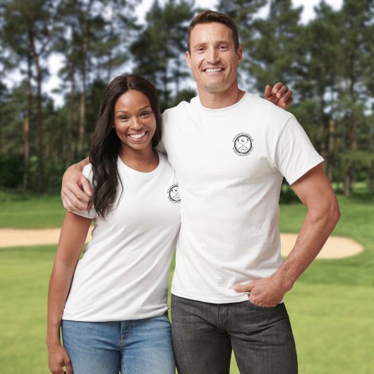 Custom Golf Club Name Classic Personalisiert T-Shirt