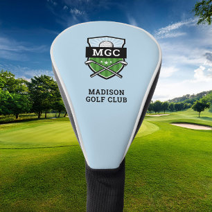 Custom Golf Club Wappen Monogram Headcover