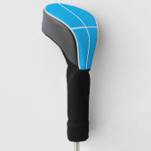 CUSTOM Golf Driving Club Cover Headcover (angewinkelt)