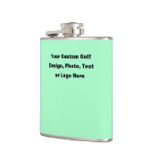 Custom Golf Flask - Personalisiertes Golfer Gesche Flachmann (Links)