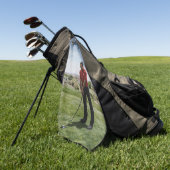 Custom Golf Golfer Foto Golfhandtuch (Gras)