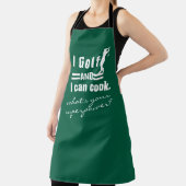 Custom Golf GRILLEN Schürze, Superpower Spaß Koch Schürze (InSitu)
