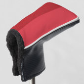Custom Golf Head Cover - Lärm Red Top Halbierung Headcover (3/4 Vorderseite)