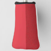 Custom Golf Head Cover - Lärm Red Top Halbierung Headcover (Rotieren 90)