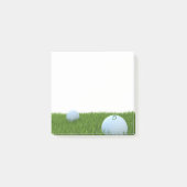 Custom Golf Monogram Golfer's Post it Notes Post-it Klebezettel (Vorderseite)