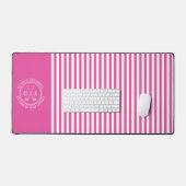 Custom Golf Multi Monogram, einfach gestreift Schreibtischunterlage (Tastatur & Maus)