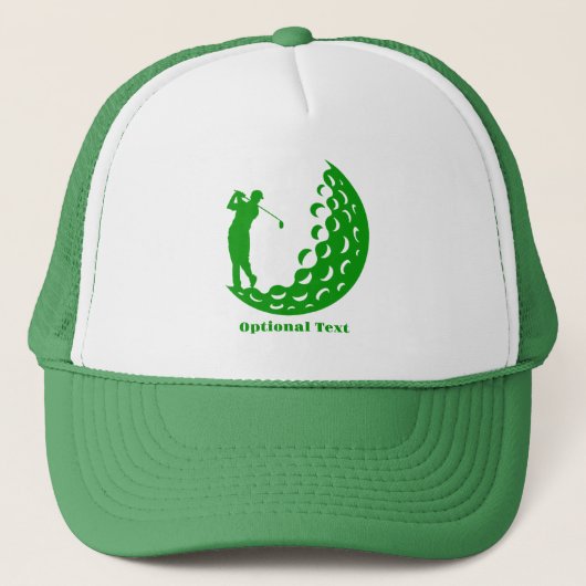Custom Golf Team Hats - Turnierfähige LKWs Truckerkappe (Vorderseite)