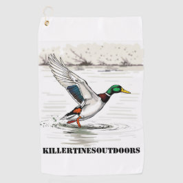 Custom golf towel golfhandtuch