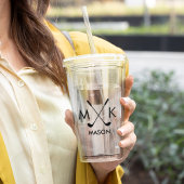 Custom Golf Travel Geschenk für Freunde Golf Lover Acryltrinkbecher