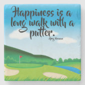 Custom Golf Untersetzer (Vorderseite)