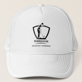 Custom Golfers Name Turnament Golf Hat Truckerkappe