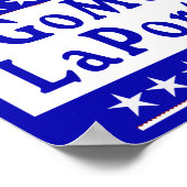 CUSTOM GOMETZ FARMEN PATRIOTISCHER ZIEGENPOSTER POSTER (Ecke)