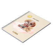 Custom Good Night Puppy Journal Notizblock (Linke Seite)
