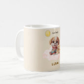 Custom Good Night Puppy Mug Kaffeetasse (Vorderseite Links)