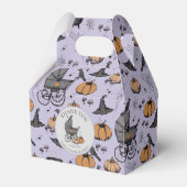 Custom Goth Viktorianisch Baby Carriage Halloween Geschenkschachtel (Vorderseite)