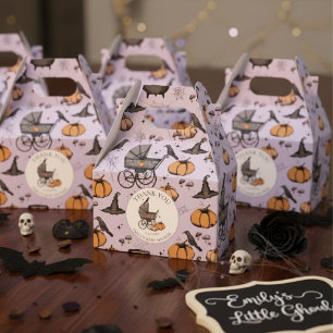 Custom Goth Viktorianisch Baby Carriage Halloween Geschenkschachtel
