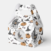 Custom Goth Viktorianisch Baby Carriage Halloween Geschenkschachtel (Vorderseite)