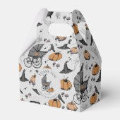 Custom Goth Viktorianisch Baby Carriage Halloween Geschenkschachtel (Vorderseite)