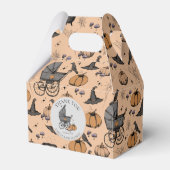 Custom Goth Viktorianisch Baby Carriage Halloween Geschenkschachtel (Vorderseite)