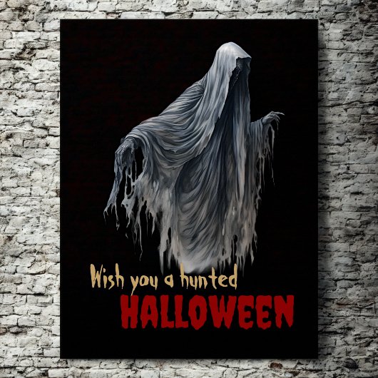 Custom Gothic Creepy Ghoul Spuk Halloween-Party Poster