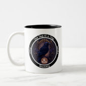 Custom Gothic Sobriety Meilenstein Geschenk Zweifarbige Tasse (Links)