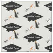 Custom Grad Cap und Diploma Stoff (Nahaufnahme)