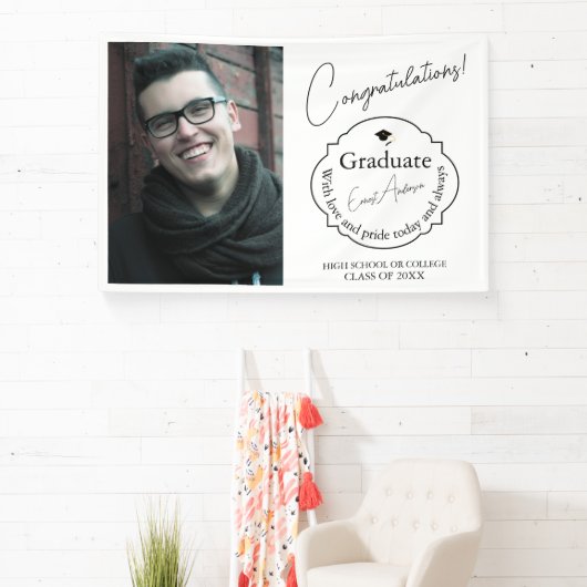 Custom Graduation Banner Class of 2026 (InSitu)