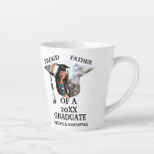 Custom Graduation Cap tassel Foto stolzer Vater Milchtasse (Rechts)