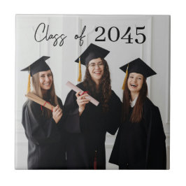Custom Graduation Farewell Gift Photo Fliese