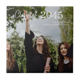 Custom Graduation Farewell Gift Photo Fliese